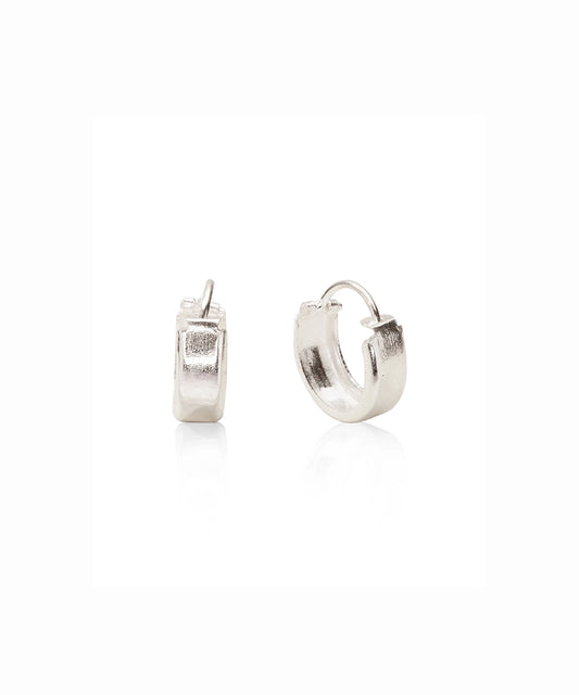 Silver Mini Hoop Earrings