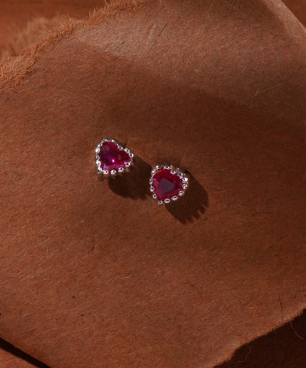 Dainty Little Love Heart Studs
