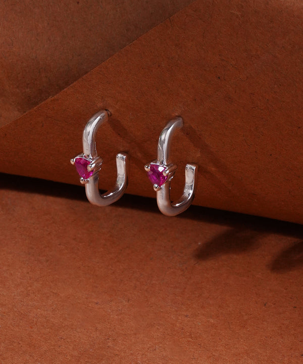 Little Love Half-Hoop Earrings