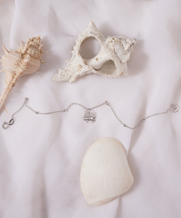 Bead Station Chain Crab Anklet