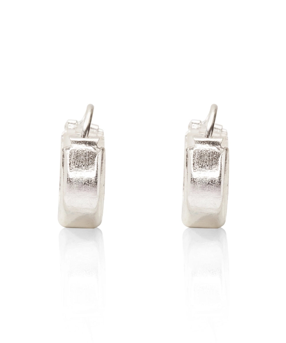 Silver Mini Hoop Earrings