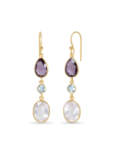 Pink Blossom Earrings