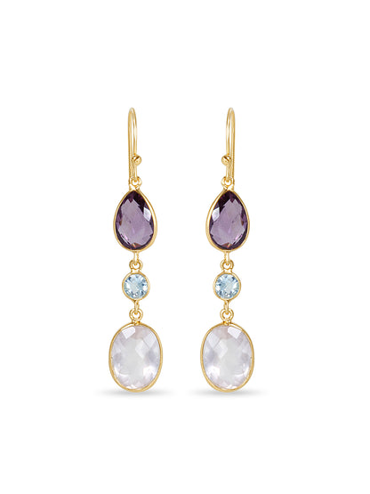 Pink Blossom Earrings