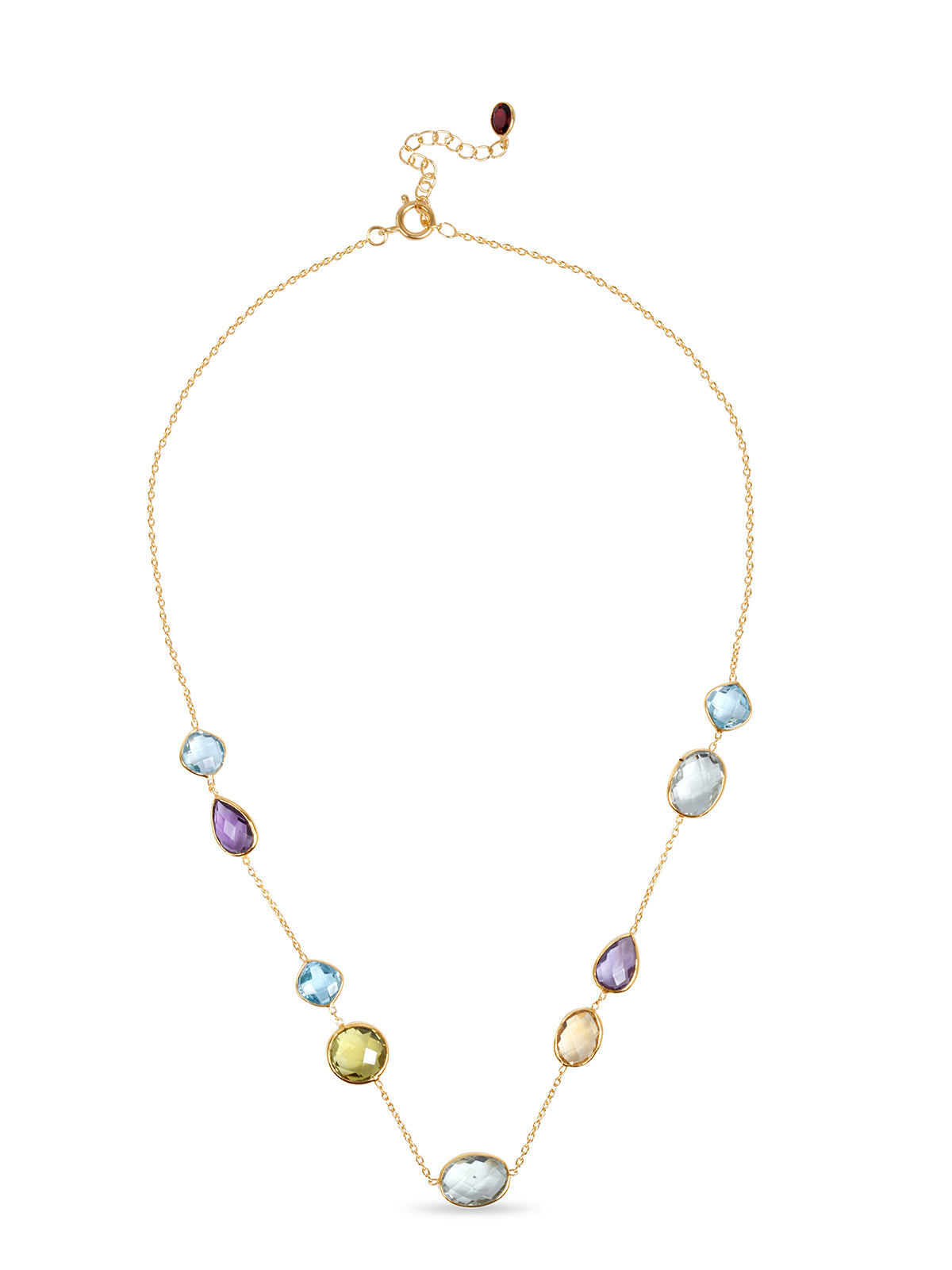 Light Station Amethyst Citrine Necklace