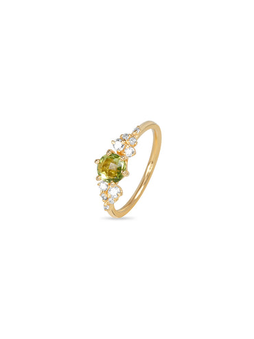 Emerald Meadow Peridot Ring