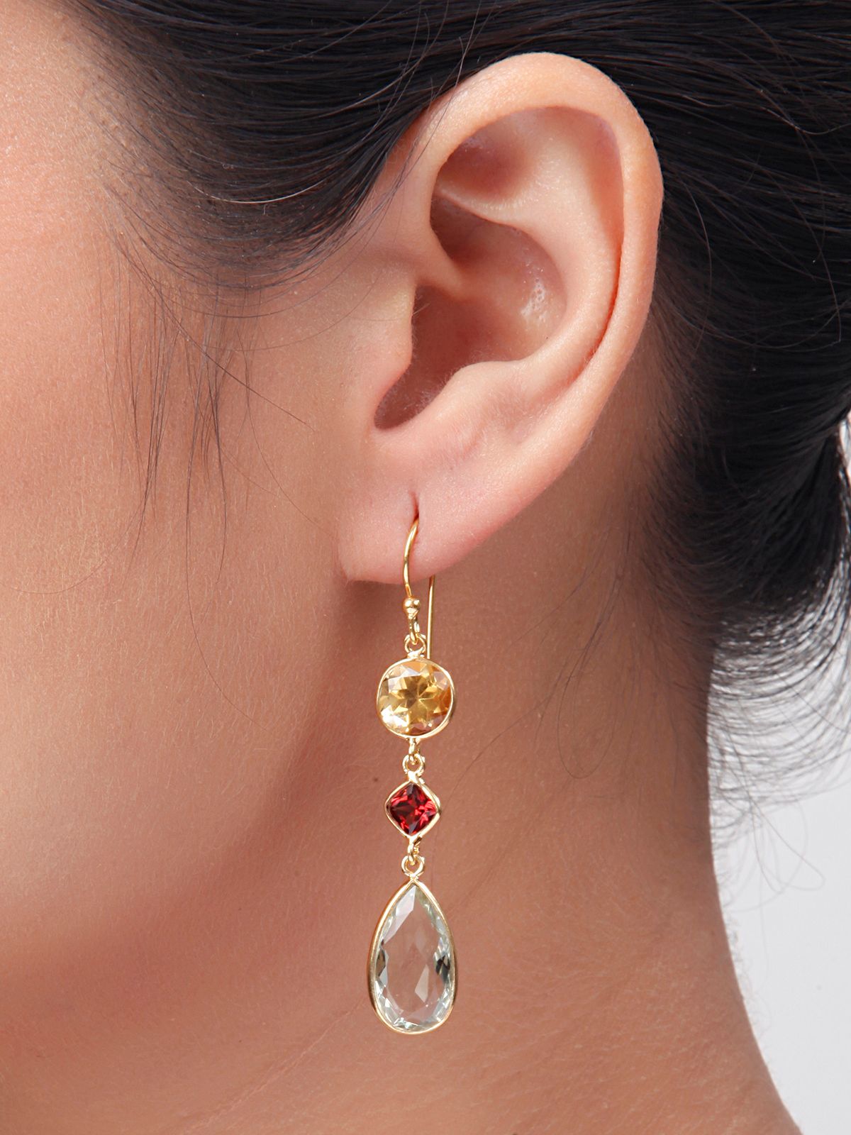 Ember Sky Drop Earrings