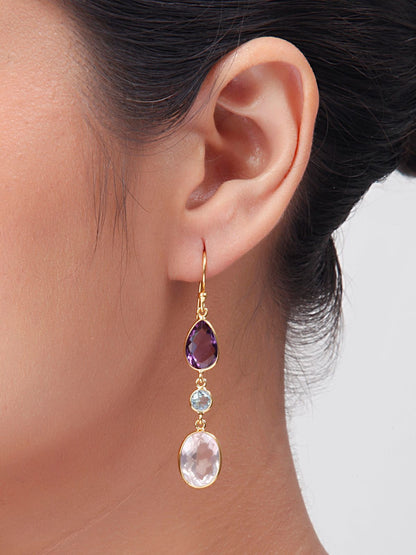 Pink Blossom Earrings