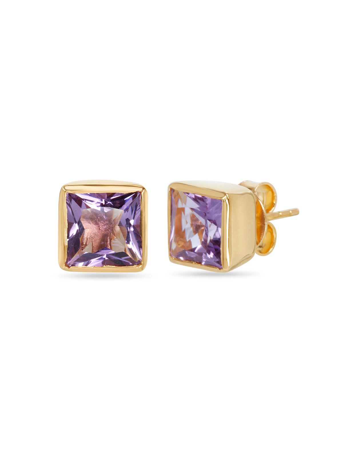 Amethyst Studs