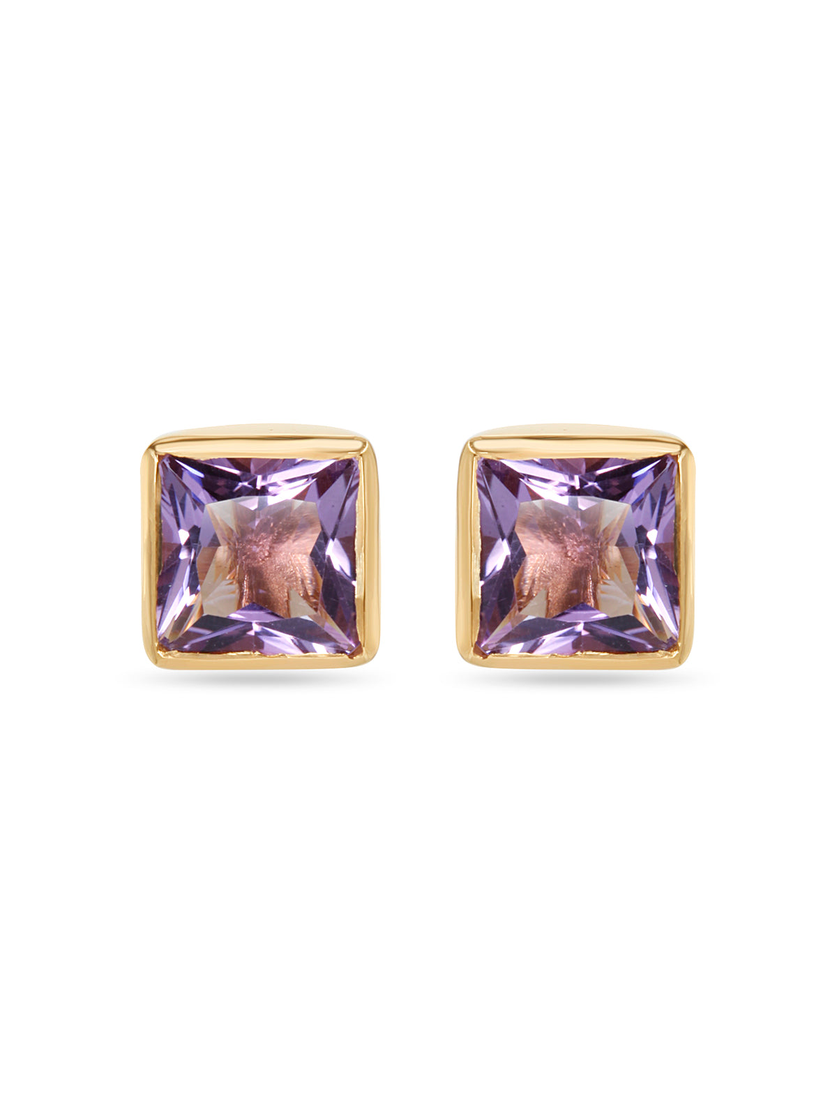Amethyst Studs