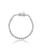 Silver Polki Diamond Tennis Bracelet