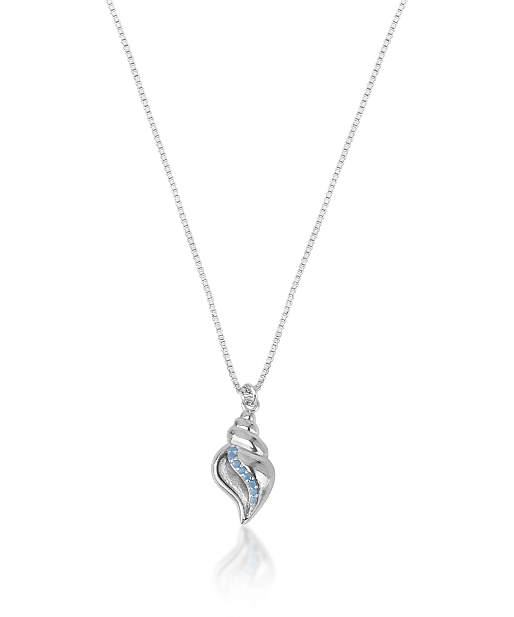 Silver Serenity Pendant Necklace