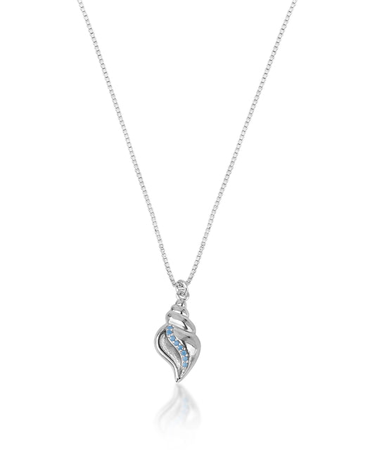 Silver Serenity Pendant Necklace