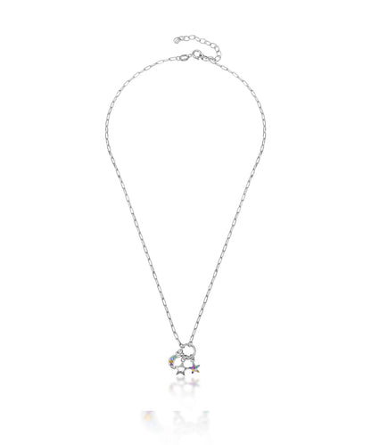 Silver Celestial Charm Necklace