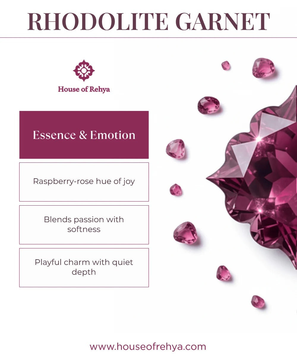 Rhodolite Garnet - Essence & Emotion
